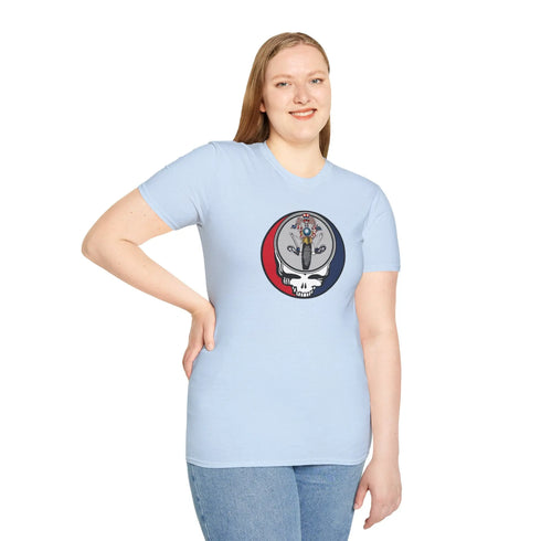 Grateful Dead - Psychle Sam Stealie Grateful Dead T-Shirt - StealieShop